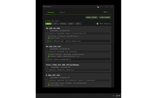 HuntAssist  from Chrome web store to be run with OffiDocs Chromium online