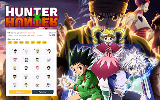 Hunter x Hunter Cursor  from Chrome web store to be run with OffiDocs Chromium online