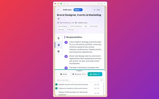 HuntingPad  from Chrome web store to be run with OffiDocs Chromium online