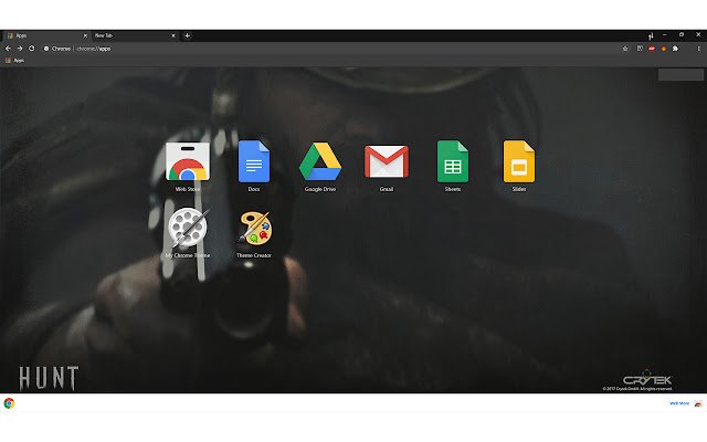 Hunt: Showdown Basic Dark Theme  from Chrome web store to be run with OffiDocs Chromium online