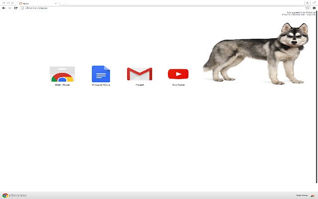 husky dog  from Chrome web store to be run with OffiDocs Chromium online