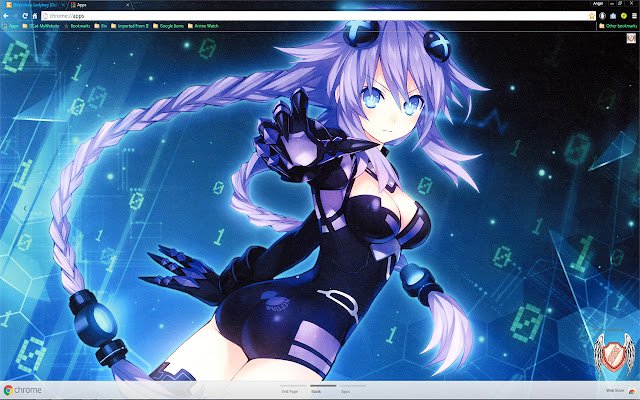 Hyperdimension Neptunia 01 1366x768 daripada kedai web Chrome untuk dijalankan dengan OffiDocs Chromium dalam talian