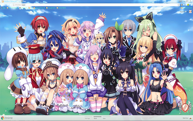 Hyperdimension Neptunia 04 1920x1080 mula sa Chrome web store na tatakbo sa OffiDocs Chromium online