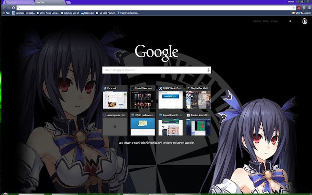 Hyperdimension Neptunia Re;birth1 Noire ze sklepu internetowego Chrome do uruchomienia z OffiDocs Chromium online