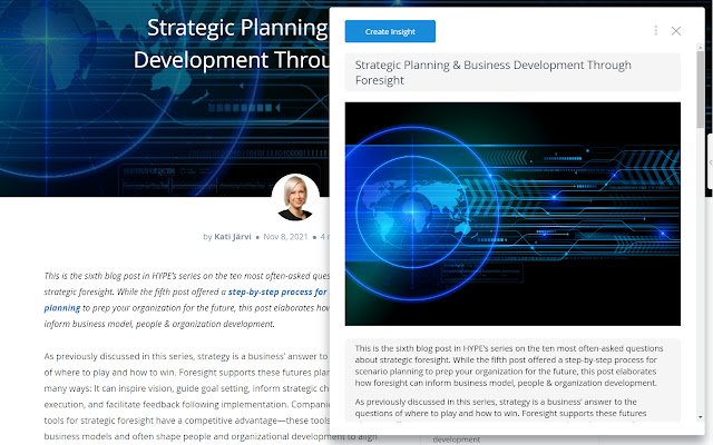 HYPE Strategy Web Clipper  from Chrome web store to be run with OffiDocs Chromium online