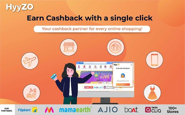 Hyyzo Get Highest Cashback  from Chrome web store to be run with OffiDocs Chromium online