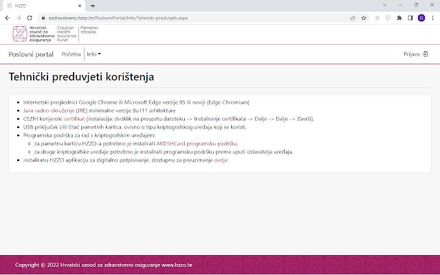 HZZO proširenje za digitalno potpisivanje  from Chrome web store to be run with OffiDocs Chromium online
