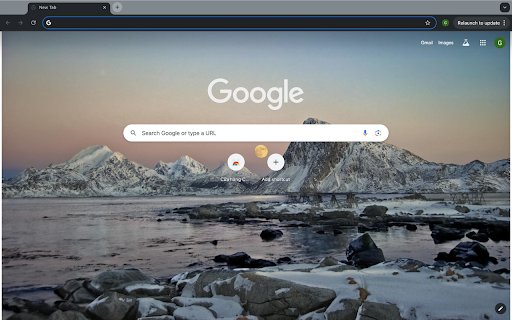 Iceberg and sunset  from Chrome web store to be run with OffiDocs Chromium online