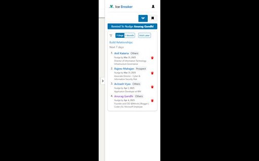 IceBreaker  from Chrome web store to be run with OffiDocs Chromium online