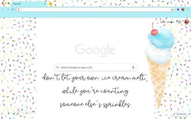 Ice Cream  Sprinkles  from Chrome web store to be run with OffiDocs Chromium online