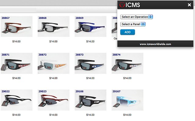 Estensione ICMS dal Chrome Web Store da eseguire con OffiDocs Chromium online
