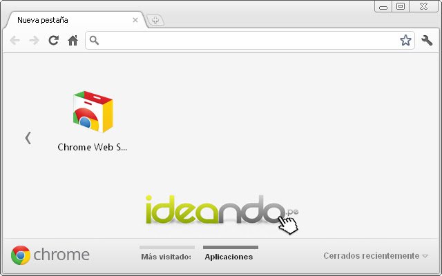 Ideando.pe dal Chrome web store da eseguire con OffiDocs Chromium online