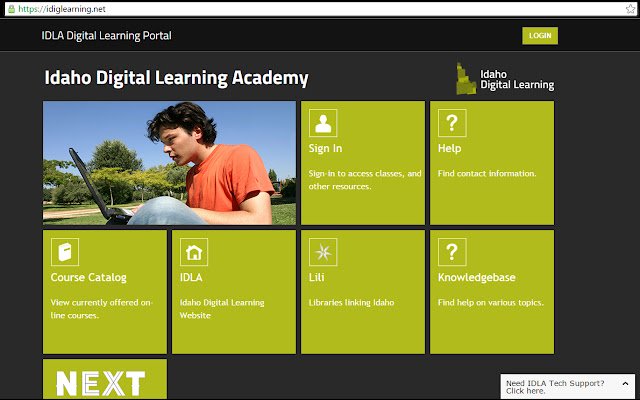 IDLA Portal (Chrome Web Store)  from Chrome web store to be run with OffiDocs Chromium online