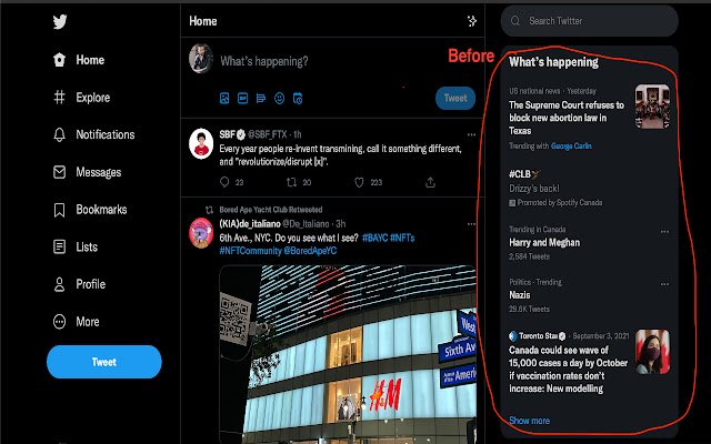 I Dont Care Whats Happening  from Chrome web store to be run with OffiDocs Chromium online