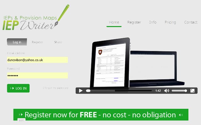 IEP Writer  from Chrome web store to be run with OffiDocs Chromium online
