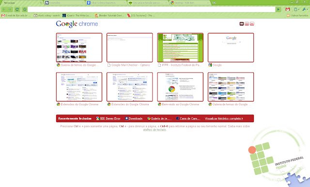 来自 Chrome 网上商店的 IFPR Tema para navegador Chrome 将与 OffiDocs Chromium 在线一起运行