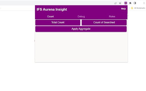 IFS Aurena Insight  from Chrome web store to be run with OffiDocs Chromium online