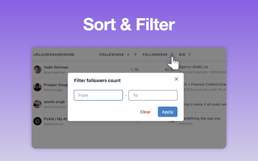 IG Follower Exporter Free Email Extractor by exporter24  from Chrome web store to be run with OffiDocs Chromium online