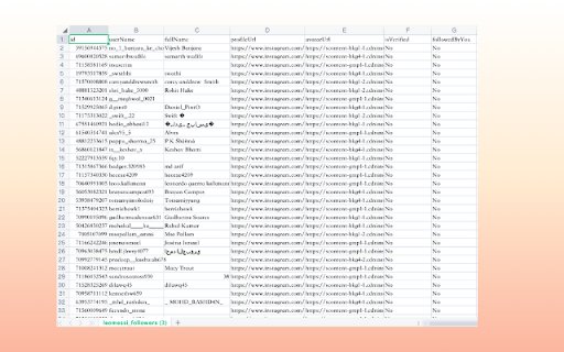 IG Follower Export IG Email Extractor  from Chrome web store to be run with OffiDocs Chromium online