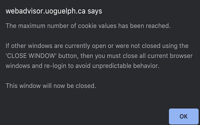 Ignore Webadvisor Cookie Limits  from Chrome web store to be run with OffiDocs Chromium online