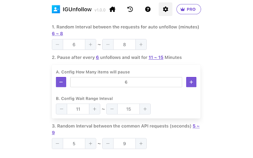 IG Unfollow: Smart Auto Unfollow Tool for IG from Chrome web store to be run with OffiDocs Chromium online IG Unfollow: Smart Auto Unfollow Tool for IG from Chrome web store to be run with OffiDocs Chromium online