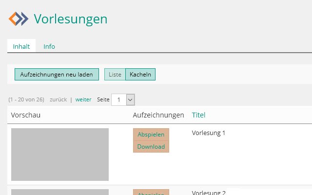 Ilias Video Download Button  from Chrome web store to be run with OffiDocs Chromium online