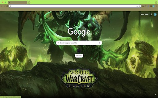 Ilidan Legion Theme  from Chrome web store to be run with OffiDocs Chromium online