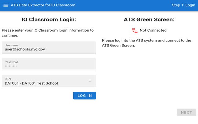 OffiDocs Chromium çevrimiçi ile çalıştırılacak Chrome web mağazasından Illuminate Education ATS Veri Çıkarıcı