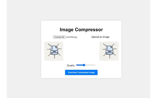 Image compressor  from Chrome web store to be run with OffiDocs Chromium online