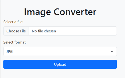 Image Converter Extension  from Chrome web store to be run with OffiDocs Chromium online