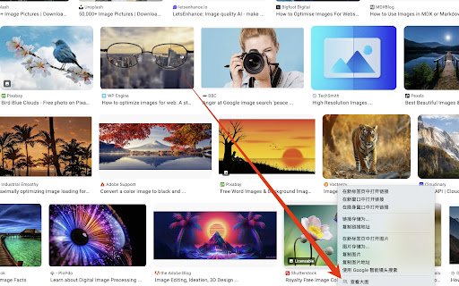 Image large  from Chrome web store to be run with OffiDocs Chromium online