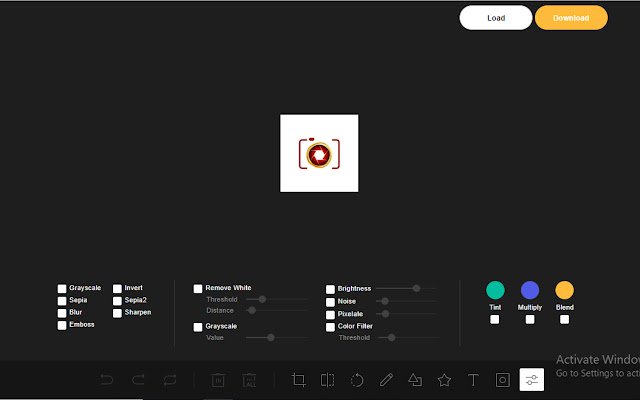 Image Manager  from Chrome web store to be run with OffiDocs Chromium online