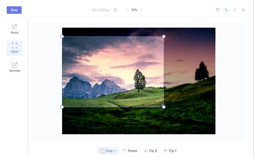 Image Size Converter  from Chrome web store to be run with OffiDocs Chromium online