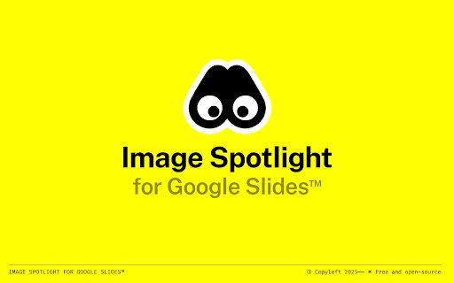 Image Spotlight for Google Slides  from Chrome web store to be run with OffiDocs Chromium online