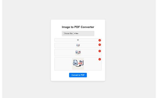 Image to pdf  from Chrome web store to be run with OffiDocs Chromium online