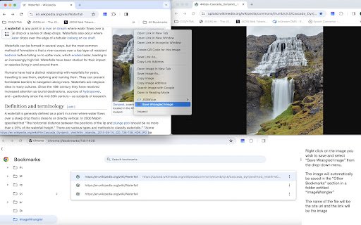 Image Wrangler  from Chrome web store to be run with OffiDocs Chromium online