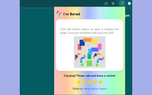 Im Bored  from Chrome web store to be run with OffiDocs Chromium online