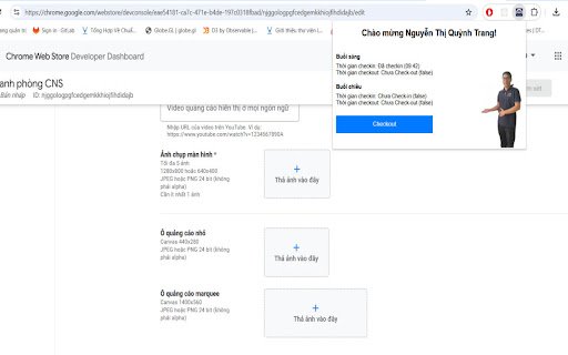 Điểm danh phòng CNS  from Chrome web store to be run with OffiDocs Chromium online