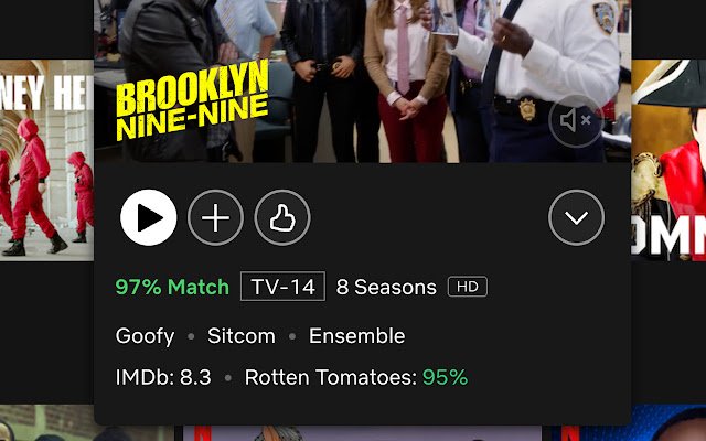 IMDb Rotten Tomatoes pour le streaming depuis la boutique en ligne Chrome doit être exécuté avec OffiDocs Chromium en ligne