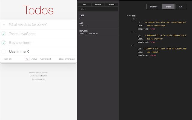 Immerx DevTools da Chrome Web Store para ser executado com OffiDocs Chromium online