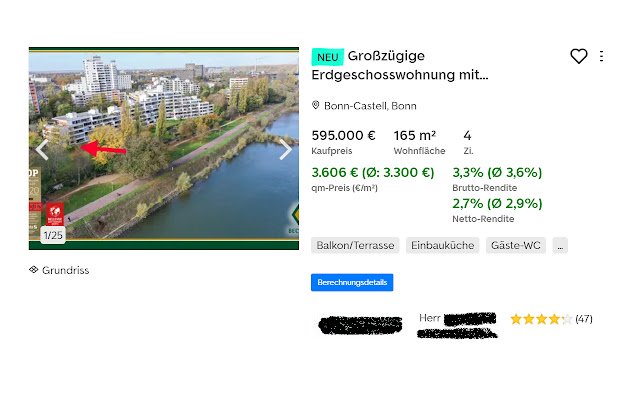 ImmoCalculator  from Chrome web store to be run with OffiDocs Chromium online