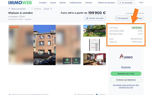 ImmoDealFinder  from Chrome web store to be run with OffiDocs Chromium online