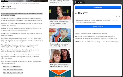 Impartial Fact Checker  from Chrome web store to be run with OffiDocs Chromium online