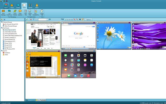 Impero Education Pro از فروشگاه وب Chrome با OffiDocs Chromium به صورت آنلاین اجرا می شود