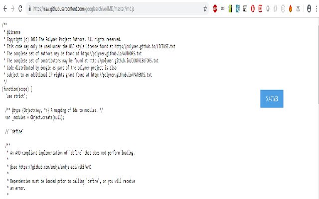Import Cost  from Chrome web store to be run with OffiDocs Chromium online