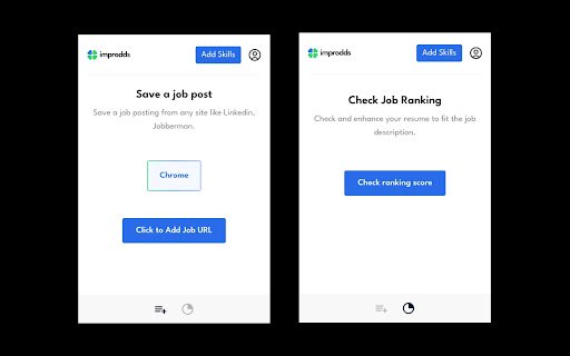 Improdds Job Analytics  from Chrome web store to be run with OffiDocs Chromium online