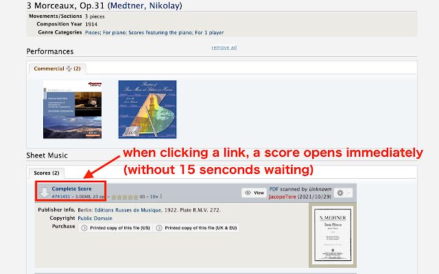 IMSLP_not_wait  from Chrome web store to be run with OffiDocs Chromium online