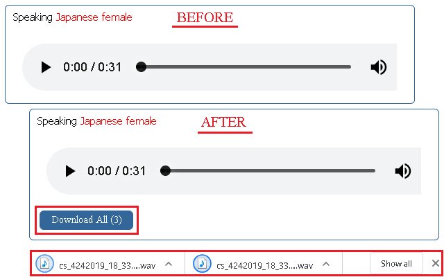 ImTranslator Text to Speech audio downloader mula sa Chrome web store na tatakbo sa OffiDocs Chromium online