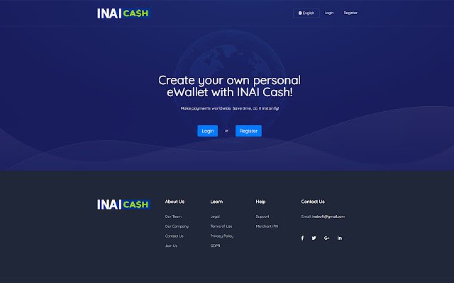 INAI Cash  from Chrome web store to be run with OffiDocs Chromium online
