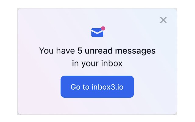 Inbox3 Helper  from Chrome web store to be run with OffiDocs Chromium online